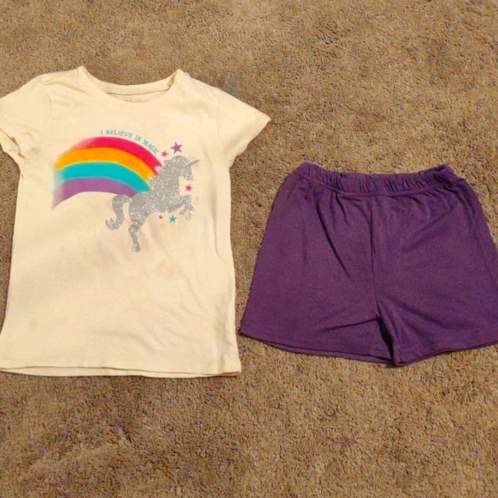 💜2/$10💜*Price Drop! Girls unicorn outfit